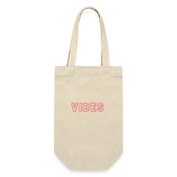 Vibes abstract red - Gift Bag for Bottles - nature - Front