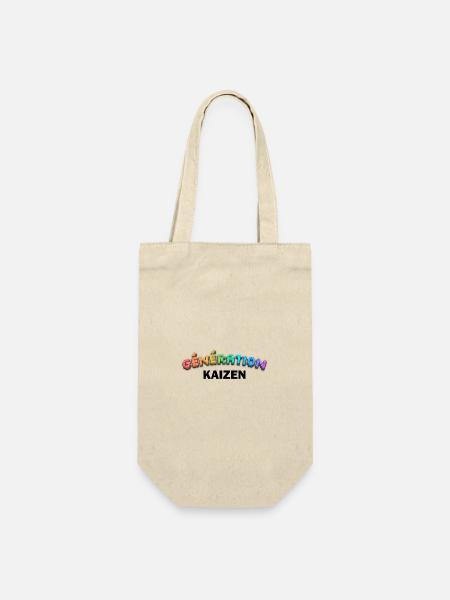 GENERATION KAIZEN XL - Geschenkbeutel für Flaschen - Natur