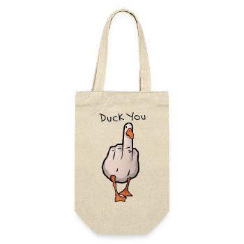 Duck You - Gift Bag for Bottles - nature - Front