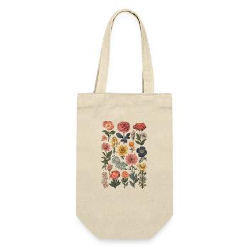 Fleurs sauvages Fleurs botaniques florales d’été - Sac à bouteille - nature - Devant