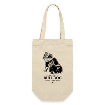 Bulldog Dad Bouledogue anglais Chiens Wilsigns - Sac à bouteille - nature - Devant
