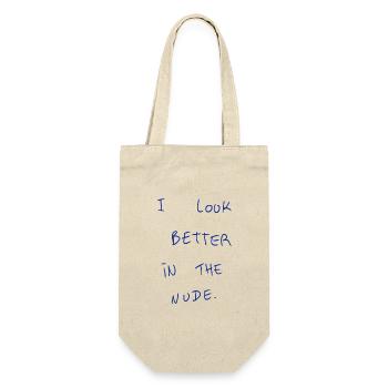 I Look Better In The Nude. - Gift Bag for Bottles - nature - Front