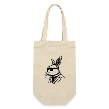 Rabbit Rabbit - Gift Bag for Bottles - nature - Front