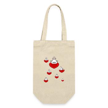 Meditation Sheep - Gift Bag for Bottles - nature - Front
