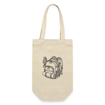 Backcountry Hiking Backpack - Gift Bag for Bottles - nature - Front