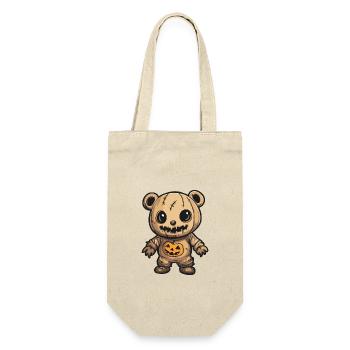 Bear Halloween Comic Funny - Gift Bag for Bottles - nature - Front