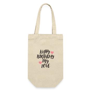 Bon anniversaire - Sac à bouteille - nature - Devant