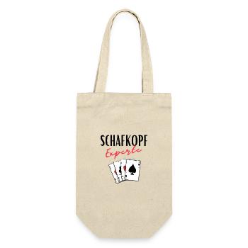 Sheep's Head Expert - Gift Bag for Bottles - nature - Front