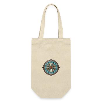 Compass Travel - Gift Bag for Bottles - nature - Front