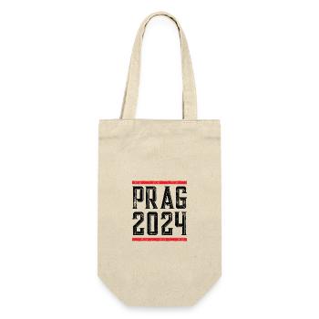 Prague 2024 - Gift Bag for Bottles - nature - Front