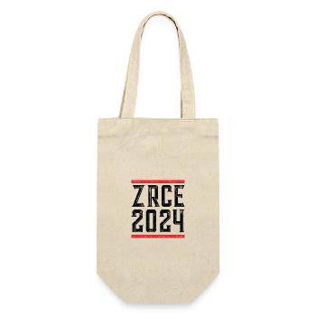 Zrce Party 2024 - Geschenkbeutel für Flaschen - Natur - Vorne