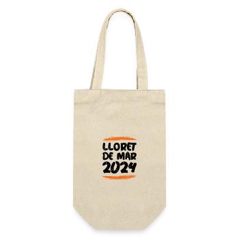 Lloret De Mar 2024 - Geschenkbeutel für Flaschen - Natur - Vorne