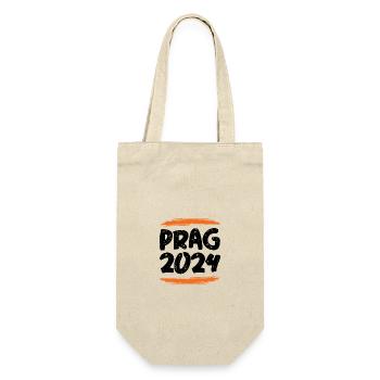 Prague 2024 - Gift Bag for Bottles - nature - Front
