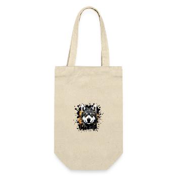 Akita Dog Portrait - Gift Bag for Bottles - nature - Front