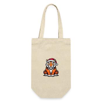 Noël du tigre - Sac à bouteille - nature - Devant