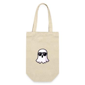 Ghost Halloween - Gift Bag for Bottles - nature - Front