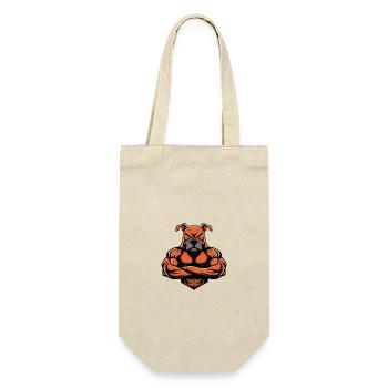 Staffordshire Bull Terrier Chien Muscles Bodybuildi - Sac à bouteille - nature - Devant