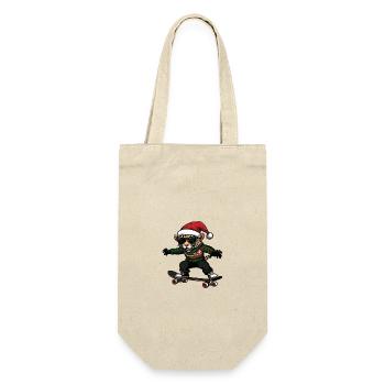 Léopard Noël Drôle - Sac à bouteille - nature - Devant
