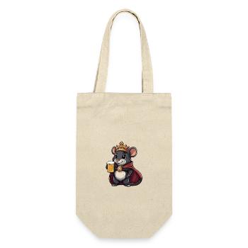 Mouse Beer Funny - Gift Bag for Bottles - nature - Front
