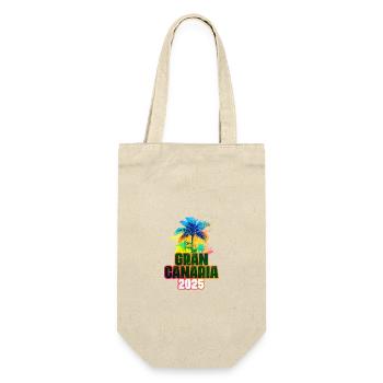 Gran Canaria 2025 Colorful Palm Trees - Gift Bag for Bottles - nature - Front