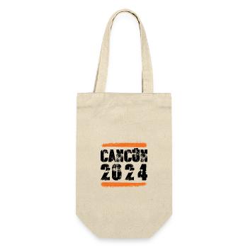 Cancun 2024 Team - Gift Bag for Bottles - nature - Front