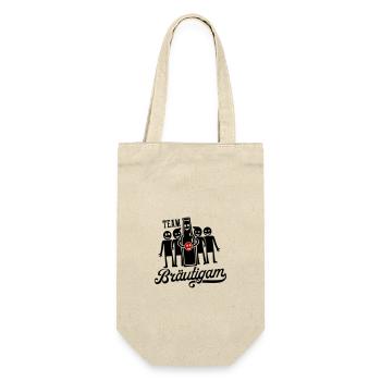 Fête du marié de mariage - Sac à bouteille - nature - Devant