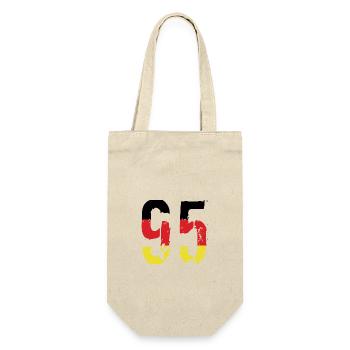 95 Number Germany Jersey - Gift Bag for Bottles - nature - Front