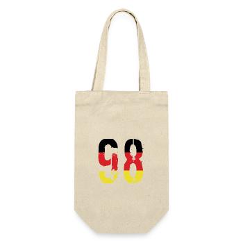 98 Number Germany Jersey - Gift Bag for Bottles - nature - Front