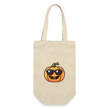 Pumpkin Halloween Autumn - Gift Bag for Bottles - nature - Front