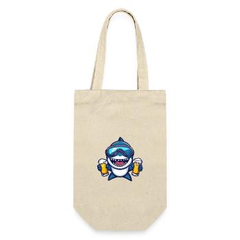 Bière Shark Ski - Sac à bouteille - nature - Devant