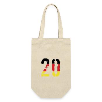 Maillot 20 Numéro Allemagne - Sac à bouteille - nature - Devant
