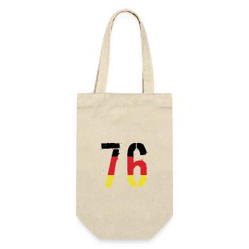 Maillot 76 Numéro Allemagne - Sac à bouteille - nature - Devant