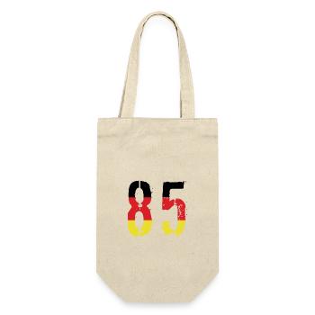 85 Number Germany Jersey - Gift Bag for Bottles - nature - Front
