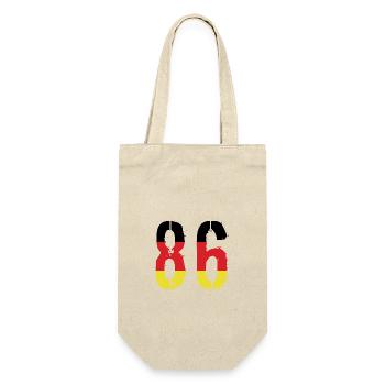 Maillot 86 Numéro Allemagne - Sac à bouteille - nature - Devant