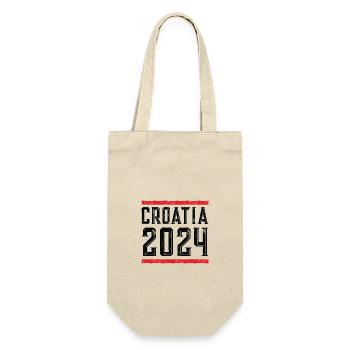 Croatia 2024 - Geschenkbeutel für Flaschen - Natur - Vorne