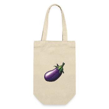 Gamer Pixel Aubergine - Sac à bouteille - nature - Devant