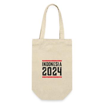 Indonesia 2024 - Gift Bag for Bottles - nature - Front