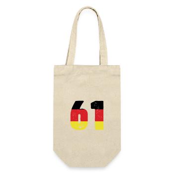 61 Numéro Jersey Allemagne - Sac à bouteille - nature - Devant