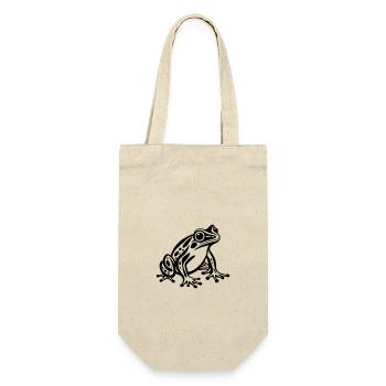 frog animal - Gift Bag for Bottles - nature - Front