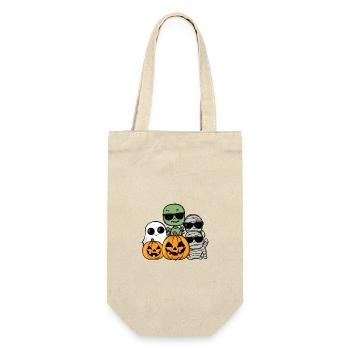 Fête d’Halloween Cool - Sac à bouteille - nature - Devant