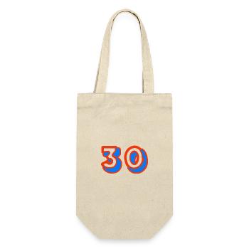 HAPPY BIRTHDAY. JOYEUX ANNIVERSAIRE. ANNIVERSAIRE. - Sac à bouteille - nature - Devant