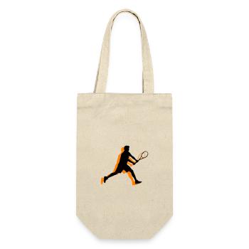 Icône du joueur de tennis - Sac à bouteille - nature - Devant