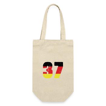 37 Numéro Jersey Allemagne - Sac à bouteille - nature - Devant