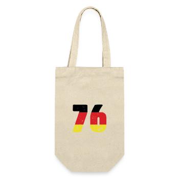 76 Numéro Jersey Allemagne - Sac à bouteille - nature - Devant