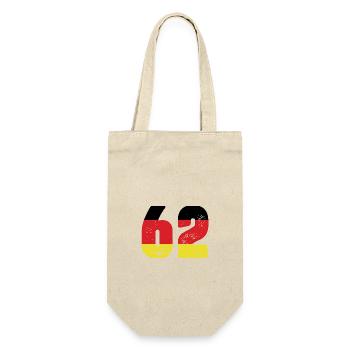62 Numéro Jersey Allemagne - Sac à bouteille - nature - Devant