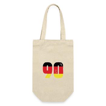90 Number Jersey Germany - Gift Bag for Bottles - nature - Front