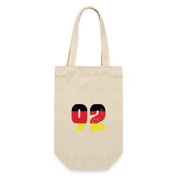 92 Numéro Jersey Allemagne - Sac à bouteille - nature - Devant