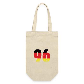 96 Numéro Jersey Allemagne - Sac à bouteille - nature - Devant