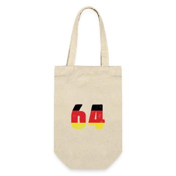 64 Numéro Jersey Allemagne - Sac à bouteille - nature - Devant
