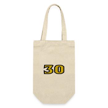 30. 30 YEARS. 30th ANNIVERSARY. 30TH ANNIVERSARY. - Gift Bag for Bottles - nature - Front